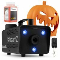 BeamZ Rookmachine Halloween - Pompoen met LED lichteffecten - incl. vloeistof - Ideaal voor Halloween