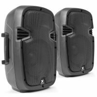 Vonyx SPJ-800A actieve 8" speakerset met standaards