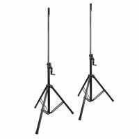 Vonyx LS93 Wind-up Speakerstandaards 205cm - 70kg (Set van 2)