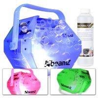 BeamZ B500LED bellenblaasmachine + 250ml bellenblaasvloeistof concentraat (voor 1 liter)