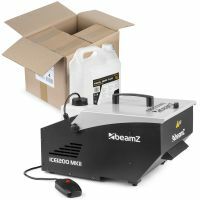 BeamZ ICE1200 rookmachine laaghangende rook met 20 liter rookvloeistof