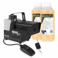 BeamZ RAGE600 rookmachine met 2 liter rookvloeistof en draadloze afstandsbediening - 600W