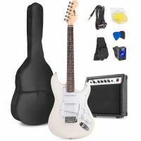 MAX GigKit elektrische gitaar starterset met o.a. 40W versterker - Wit