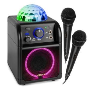 Karaoke set met 2 microfoons