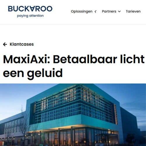 MaxiAxi klantcase bij Buckaroo: Hoe MaxiAxi vooruit kijkt en innoveert